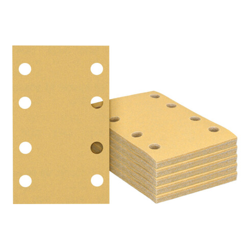 Bosch EXPERT C470 Set carta abrasiva, 80x133mm, K60|80|120|180|240, 50 pz. Starter Pack