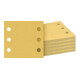 Bosch EXPERT C470 Set de papiers abrasifs, 115x107mm, K60|80|120|180|240, 50 pcs. Pack de démarrage-1