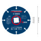 Bosch EXPERT Carbide Multi Wheel X-LOCK Trennscheibe 125mm 22,23mm für Winkelschleifer mit X-LOCK und mit Spannmutter-5