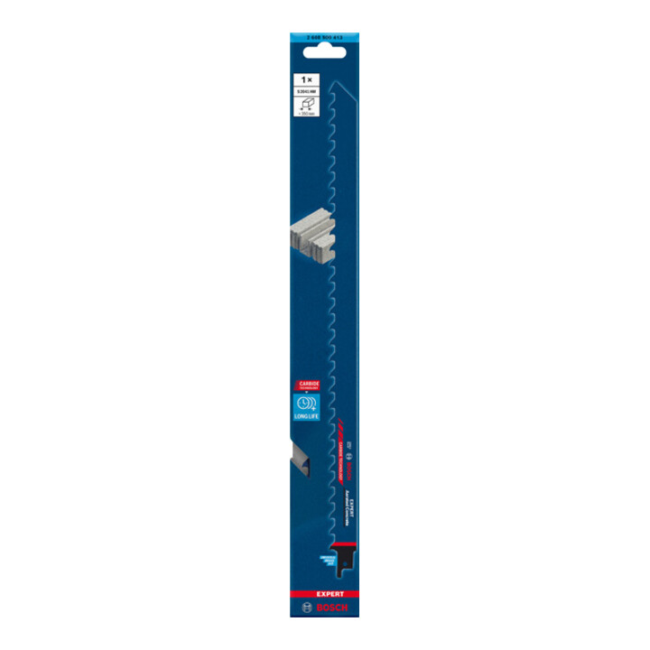 Bosch EXPERT cellenbeton S 2041 HM reciprozaagblad 1 stuk voor reciprozagen