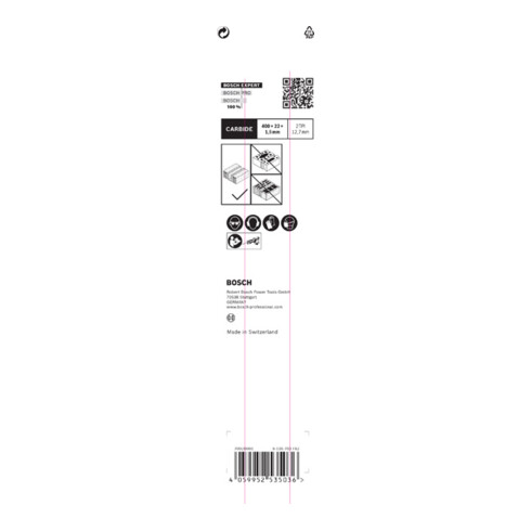 Bosch EXPERT "cellenbeton" S 2041 HM reciprozaagblad