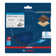 Bosch EXPERT Cirkelzaagblad hout, 136x20 mm, Z24-2