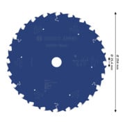 Bosch EXPERT Cirkelzaagblad hout, 254x25,4 mm, Z24-4