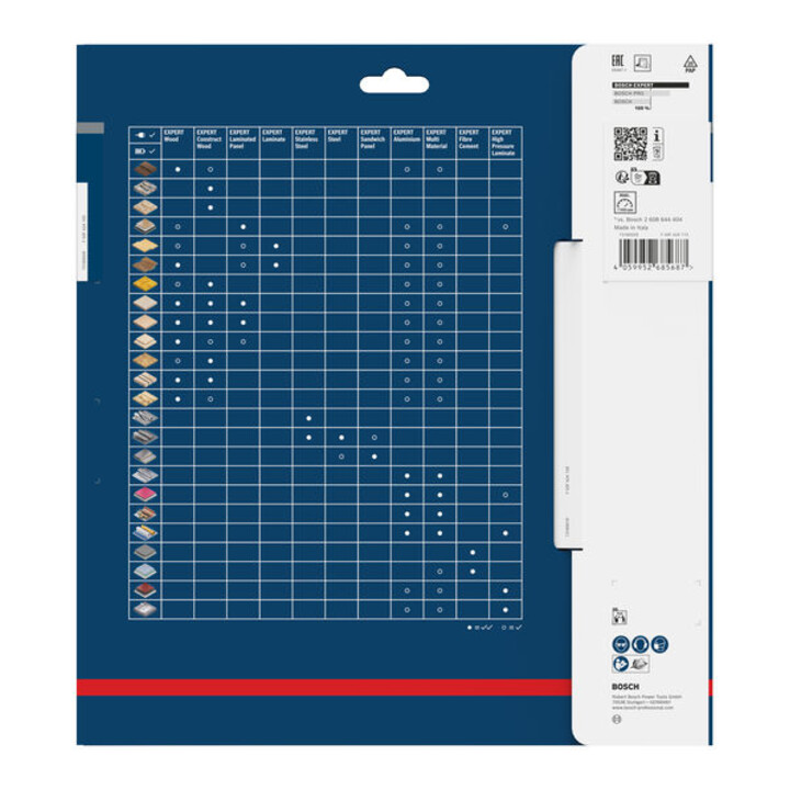 Bosch EXPERT Cirkelzaagblad hout, 254x25,4 mm, Z24
