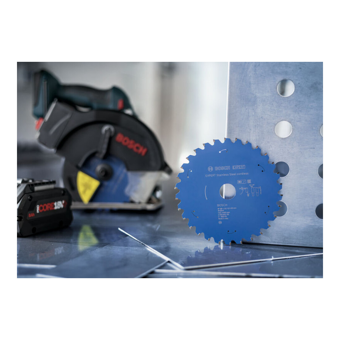 Bosch EXPERT Cirkelzaagblad roestvrij staal, 160x20 mm, Z40