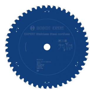 Bosch EXPERT Cirkelzaagblad roestvrij staal, 203x15,88 mm, Z48