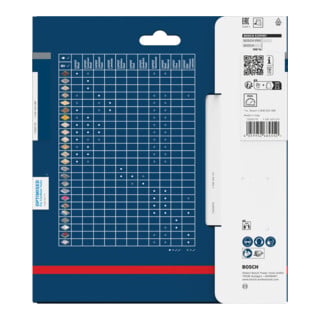 Bosch EXPERT Cirkelzaagblad voor gelamineerd paneel, 165x1,8x20 mm, Z48, tandhoek -5°