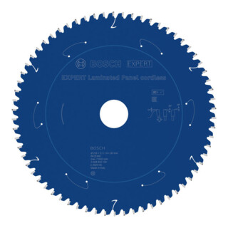 Bosch EXPERT Cirkelzaagblad voor gelamineerde platen, 216x2,1x30 mm, Z66