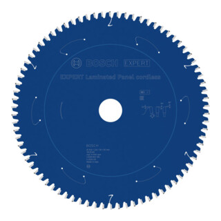 Bosch EXPERT Cirkelzaagblad voor gelamineerde platen, 254x30 mm, Z78