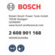Bosch Expert Combi S470 bloc de ponçage en mousse, 69 x 97 x 26 mm, fin