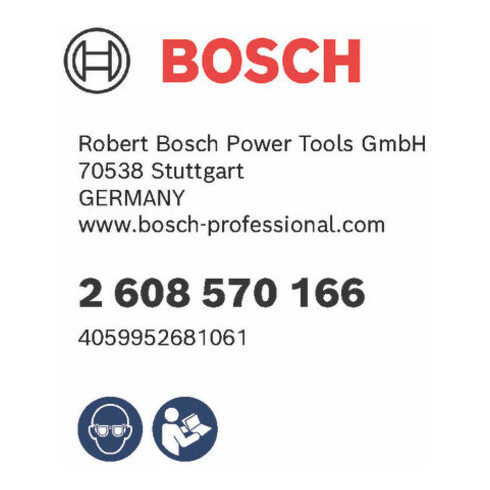 Bosch EXPERT Compact Pressbacke, SV15