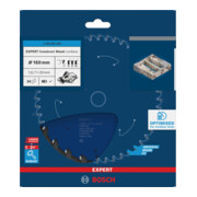 Bosch EXPERT Construct Wood Kreissägeblatt, 160x1,6x20 mm, T24-2