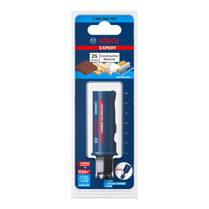 Bosch Expert Construction Material hole saw, 25 x 60 mm