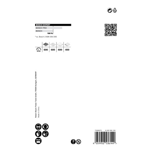 Bosch Expert Construction Material hole saw, 65 x 60 mm