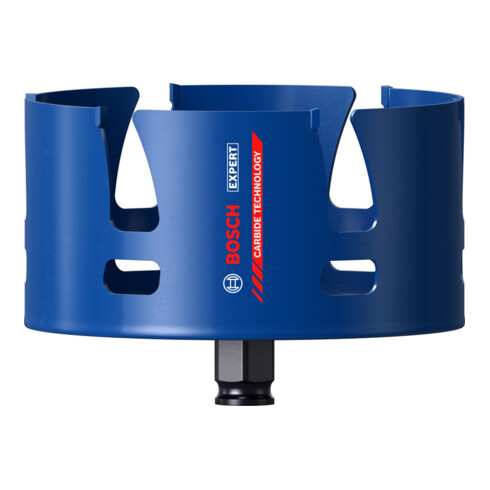 Bosch EXPERT Construction Material Lochsäge 121 x 60mm für Dreh- und Schlagbohrer