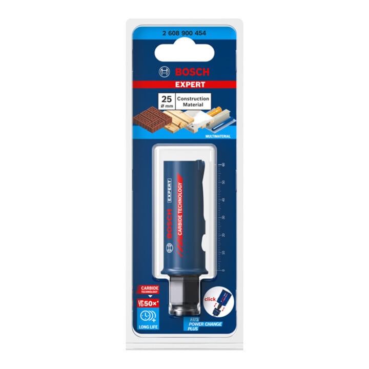 Bosch EXPERT Construction Material Lochsäge 25 x 60mm für Dreh- und Schlagbohrer