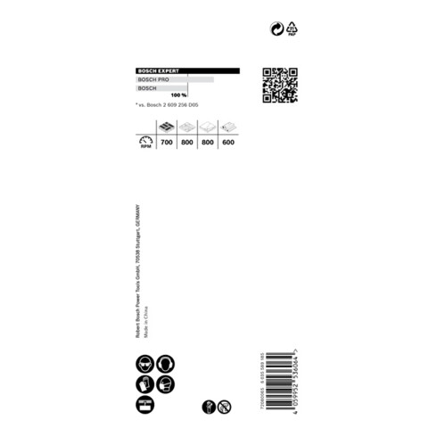 Bosch EXPERT Construction Material Lochsäge 41 x 60mm für Dreh- und Schlagbohrer