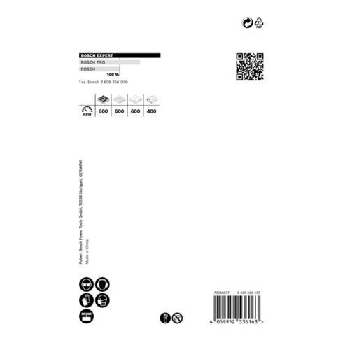 Bosch EXPERT Construction Material Lochsäge 68 x 60mm für Dreh- und Schlagbohrer