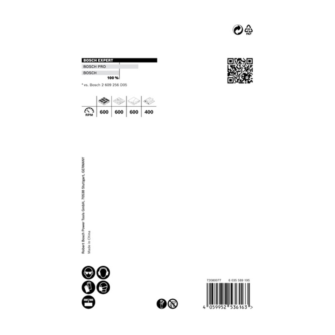 Bosch EXPERT Construction Material Lochsäge 68 x 60mm für Dreh- und Schlagbohrer