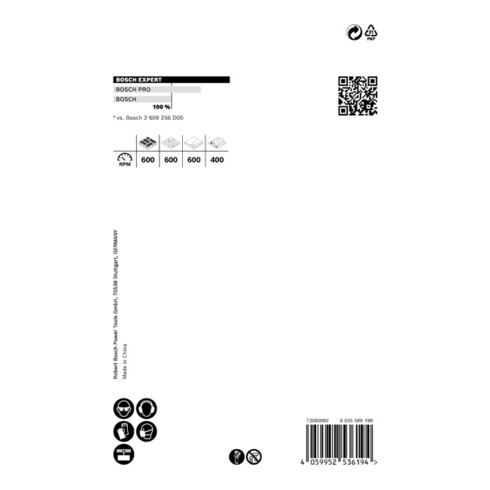 Bosch EXPERT Construction Material Lochsäge 76 x 60mm für Dreh- und Schlagbohrer
