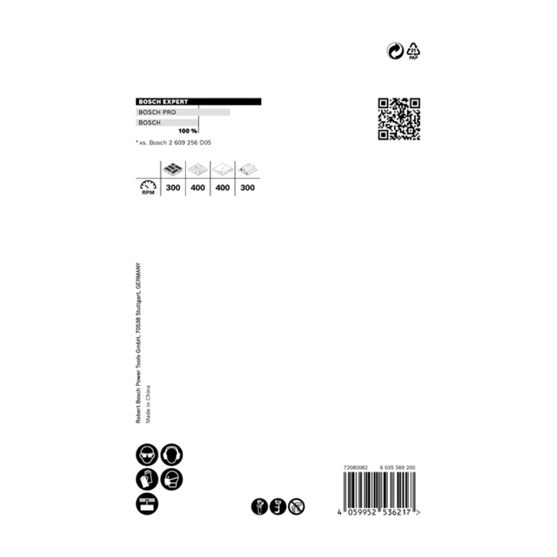Bosch EXPERT Construction Material Lochsäge 80 x 60mm für Dreh- und Schlagbohrer