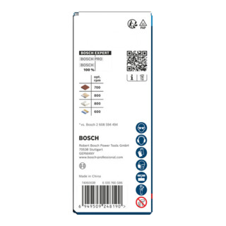 Bosch EXPERT Construction Material Power Change Plus gatenzaag, 41 x 60 mm