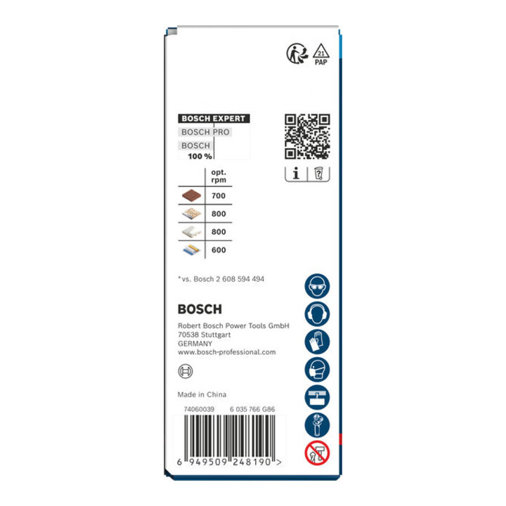 Bosch EXPERT Construction Material Power Change Plus gatenzaag, 41 x 60 mm