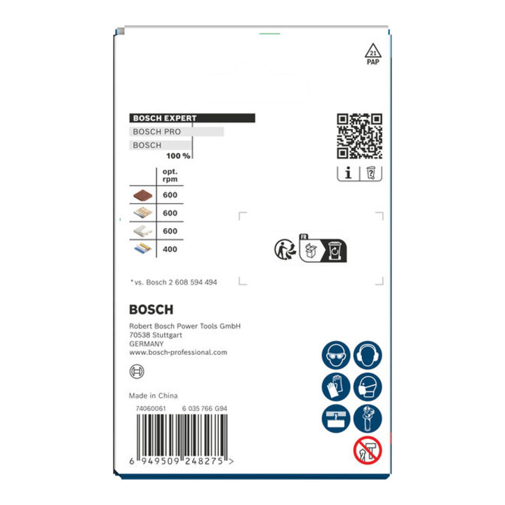 Bosch EXPERT Construction Material Power Change Plus gatenzaag, 65 x 60 mm