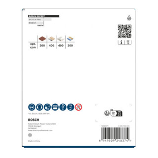 Bosch EXPERT Construction Material Power Change Plus gatenzaag, 92 x 60 mm