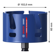 Bosch EXPERT Construction Material Power Change Plus Lochsäge, 102 x 60 mm-4
