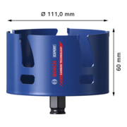Bosch EXPERT Construction Material Power Change Plus Lochsäge, 111 x 60 mm-4