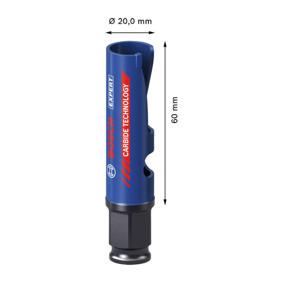 Bosch EXPERT Construction Material Power Change Plus Lochsäge, 20 x 60 mm