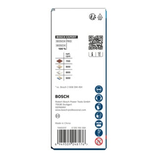 Bosch EXPERT Construction Material Power Change Plus Lochsäge, 38 x 60 mm