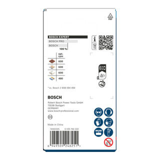 Bosch EXPERT Construction Material Power Change Plus Lochsäge, 60 x 60 mm