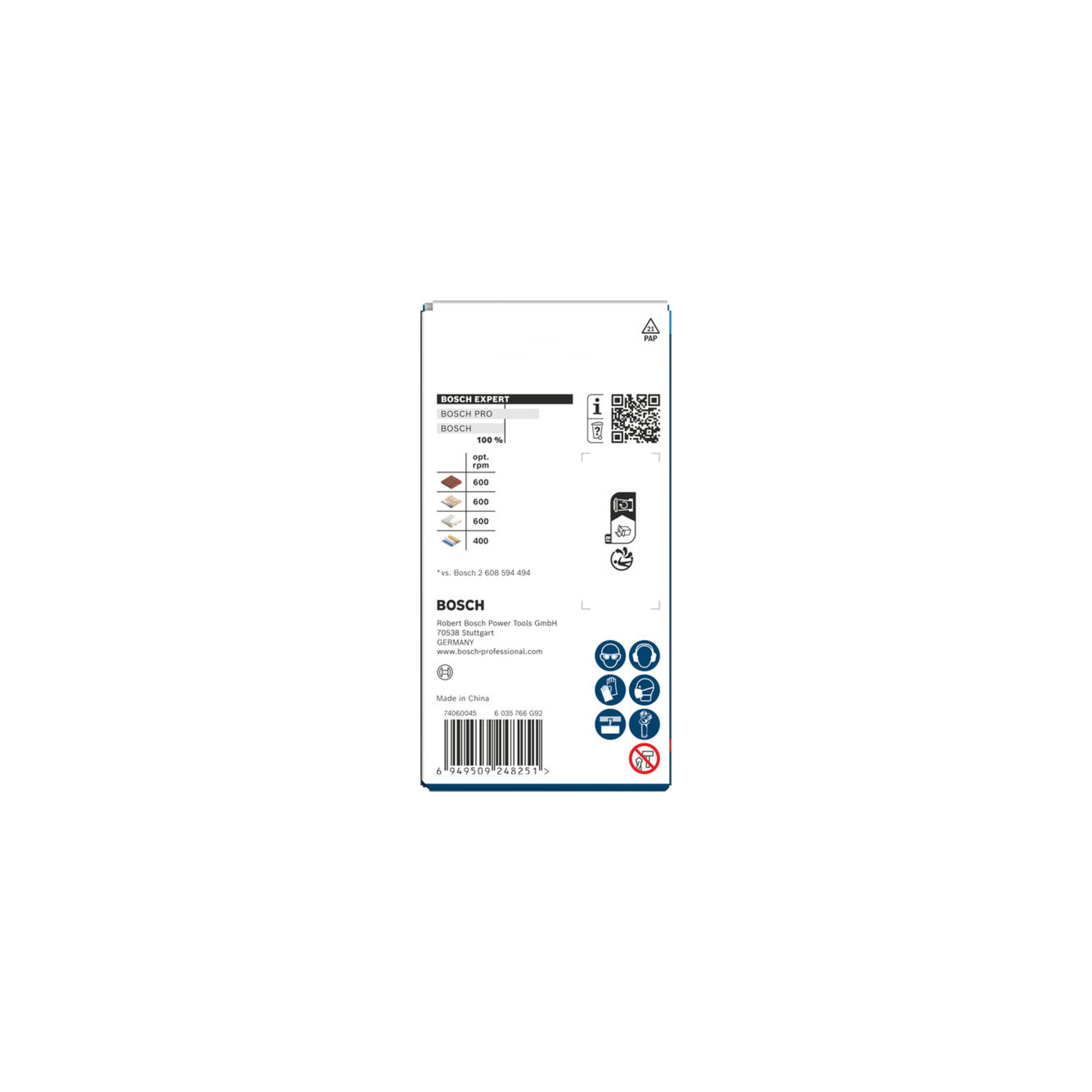 BOSCH EXPERT Construction Material Power Change Plus Lochsäge, 60 x 60 mm