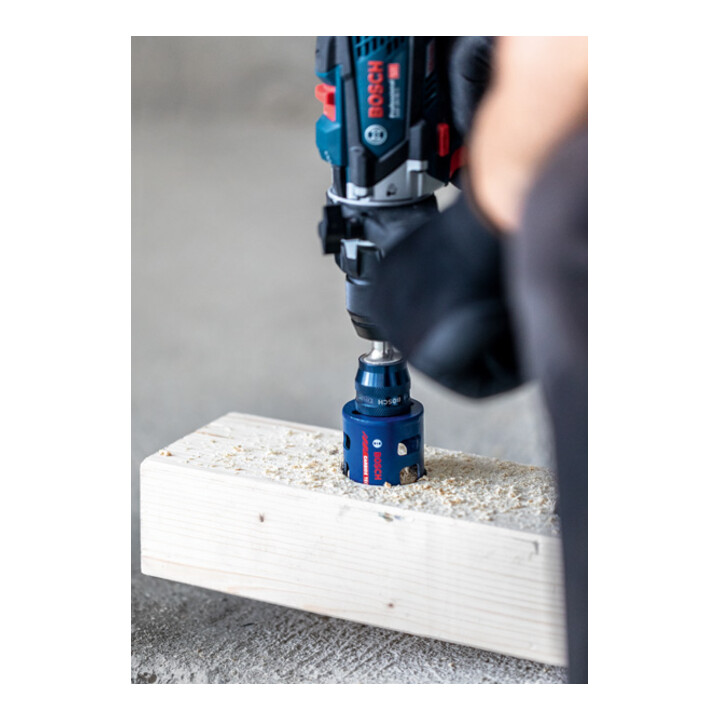 Bosch EXPERT Construction Material Power Change Plus Lochsäge, 83 x 60 mm