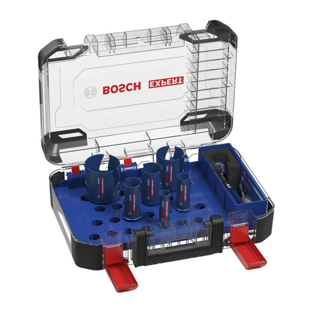 Bosch EXPERT Construction Material Power Change Plus-Lochsägen-Set, 10-tlg.