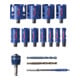 Bosch EXPERT Construction Material Power Change Plus-Lochsägen-Set, 15-tlg.
