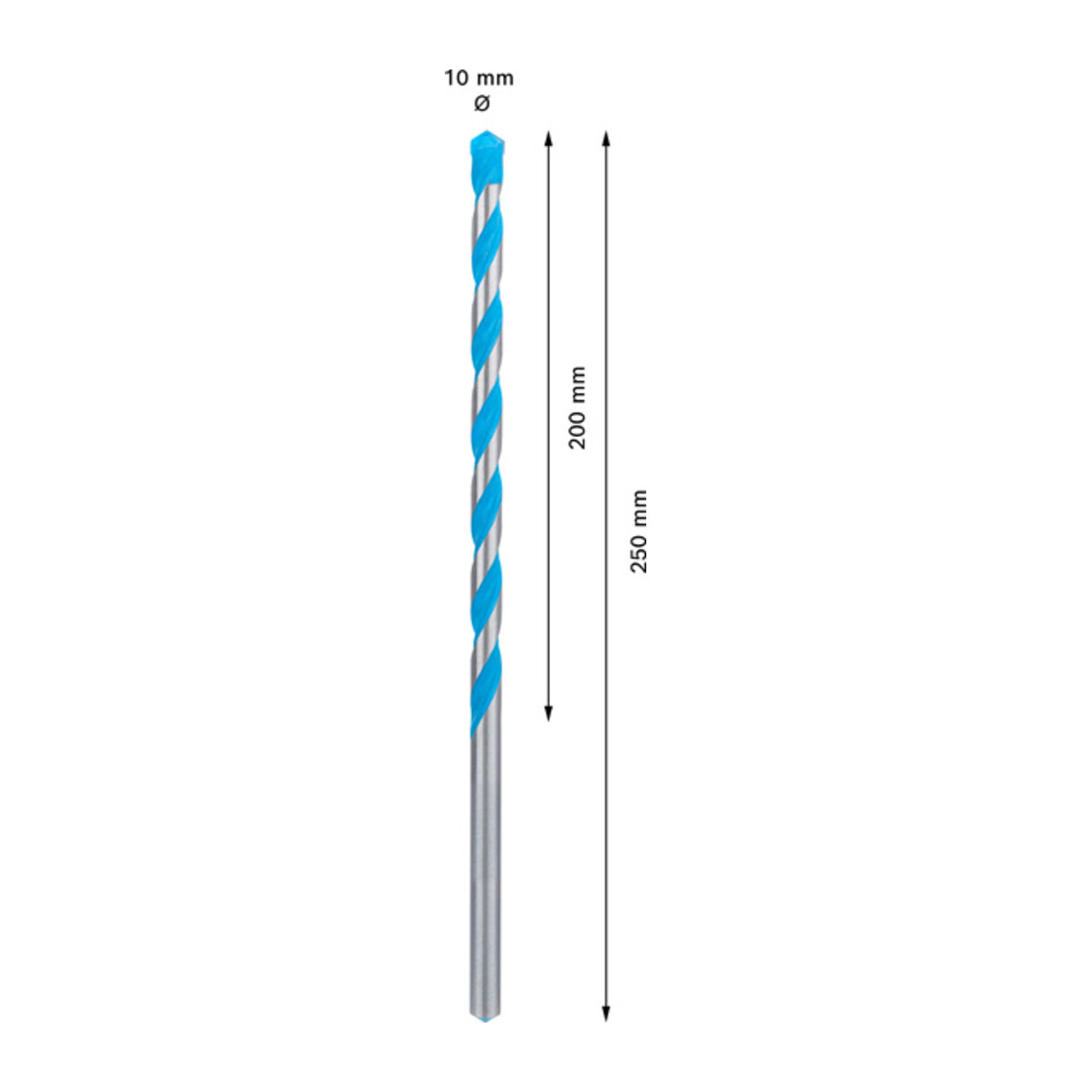 Bosch EXPERT CYL-9 Multi-constructieboormachine, 10 x 200 x 250 mm, d 10 mm. voor roterende en percussieboren