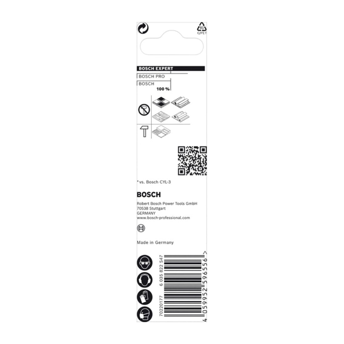 Bosch EXPERT CYL-9 Multi-constructieboormachine, 14 x 150 x 200 mm, d 14 mm. voor roterende en percussieboren