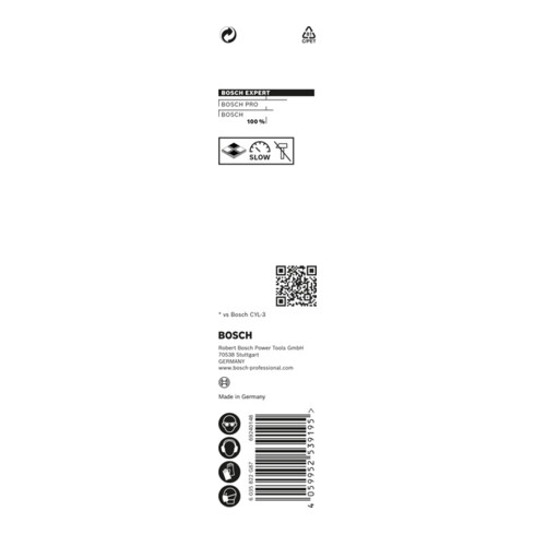 Bosch EXPERT CYL-9 MultiConstruction Bohrer 10 x 80 x 120mm d 9mm für Dreh- und Schlagbohrer