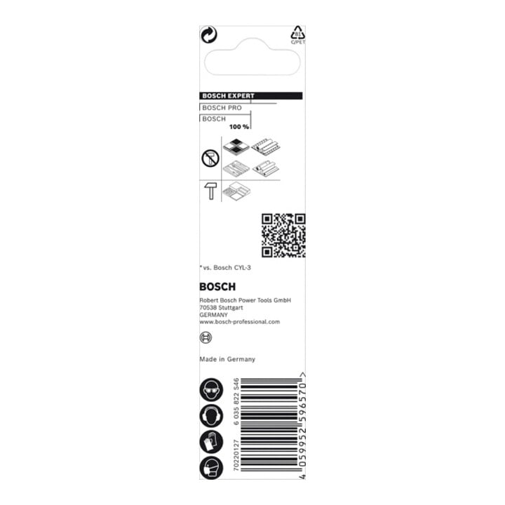 Bosch EXPERT CYL-9 MultiConstruction Bohrer, 14 x 200 x 250 mm, d 14 mm. Für Dreh- und Schlagbohrer