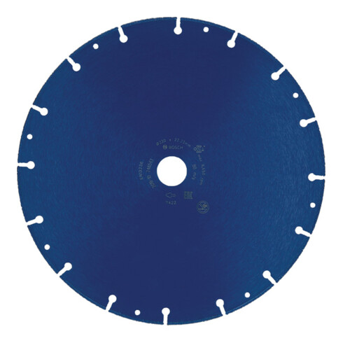 Bosch EXPERT diamant-metaalschijf doorslijpschijf 230 x 22,23mm voor grote haakse slijpmachines met klemmoer