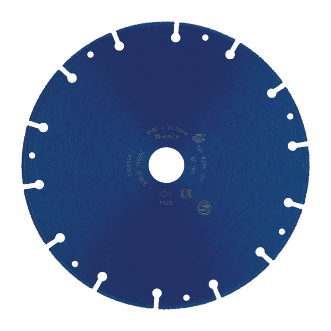 Bosch EXPERT Diamond Metal Wheel Trennscheibe 180 x 22,23mm für große Winkelschleifer mit Spannmutter