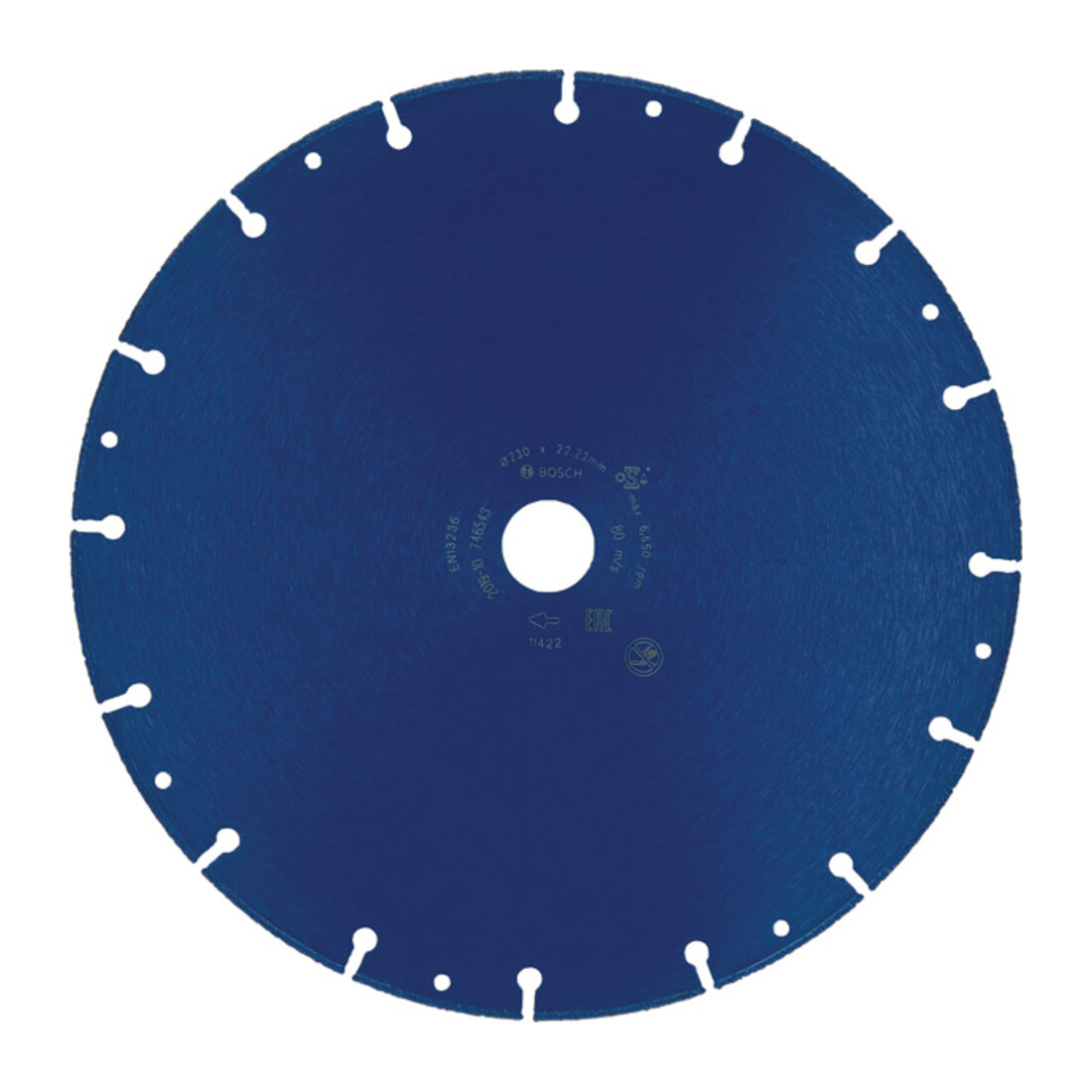 Bosch EXPERT Diamond Metal Wheel Trennscheibe 230 x 22,23mm für große Winkelschleifer mit Spannmutter