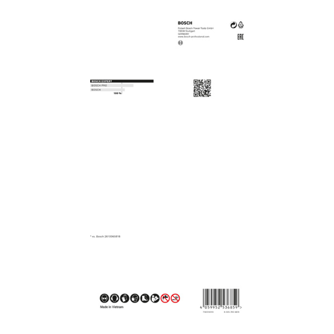 Bosch EXPERT Diamond Metal Wheel Trennscheibe 230 x 22,23mm für große Winkelschleifer mit Spannmutter