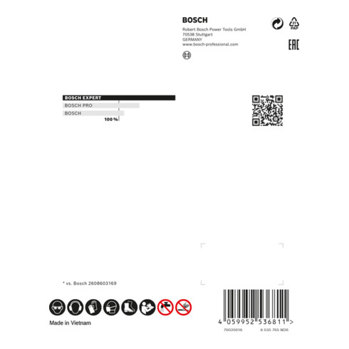 Bosch EXPERT Diamond Metal Wheel X-LOCK Trennscheibe 115 x 22,23mm für Winkelschleifer mit X-LOCK und mit Spannmutter