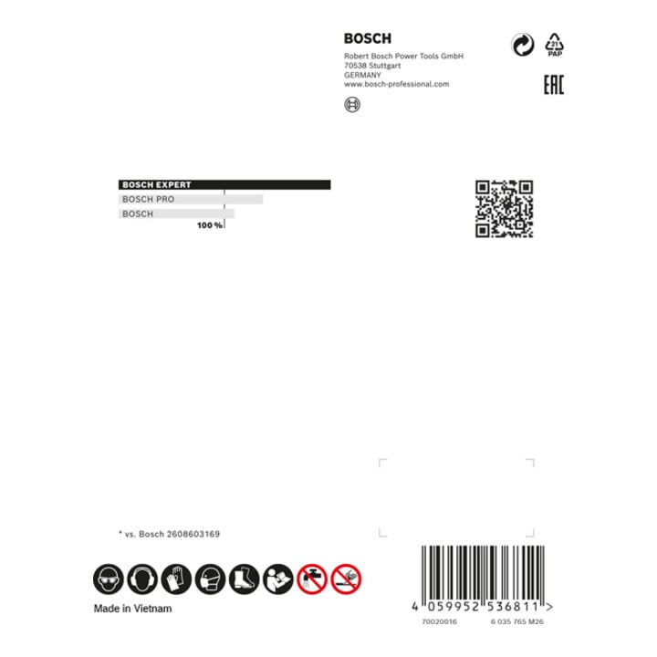 Bosch EXPERT Diamond Metal Wheel X-LOCK Trennscheibe 115 x 22,23mm für Winkelschleifer mit X-LOCK und mit Spannmutter