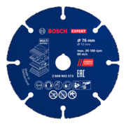 Bosch EXPERT Disco da taglio in carburo Multi Materiale, 76 x 10 mm-5