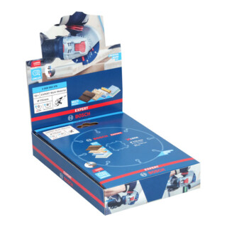 Bosch EXPERT Disco da taglio multi materiale in carburo, 115 x 22,23 mm, X-Lock, 10 pezzi